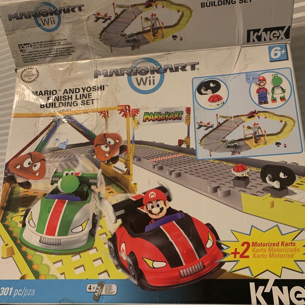 MarioKart K’Nex.